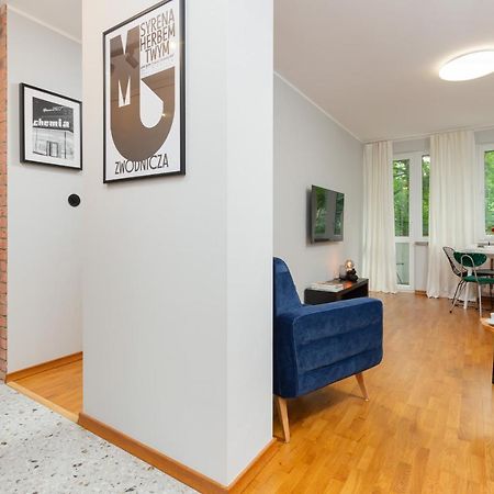 Central Apartment Solec Wilanowska By Noclegi Renters Warsaw Luaran gambar